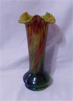 1920's Czecho-Slovakia hand blown glass vase,