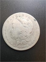 1888-O Morgan Silver Dollar Coin.