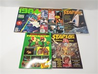 Vintage  Sci-Fi Magazines w/ First Issue
