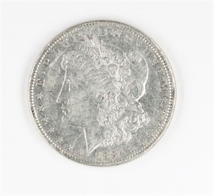 1884 US MORGAN SILVER $1 DOLLAR COIN