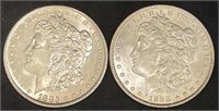 U.S Silver One Dollar Morgan 1883O, 1888