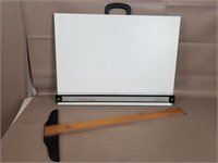 Portable Drafting Table & Guide 24x18in