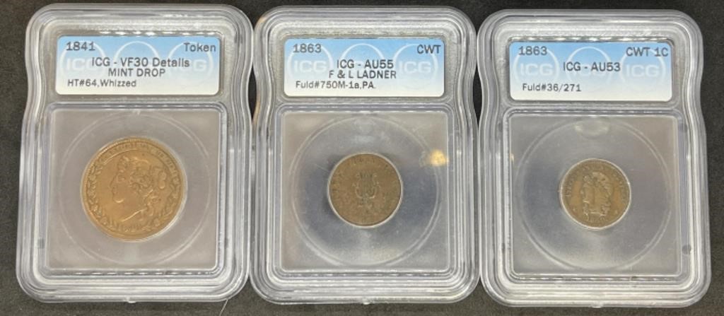 U.S Civil War Tokens