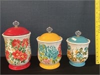 Pioneer Woman Canister Set