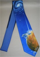 1991 Ralph Marlin Star Trek Enterprise Neck Tie