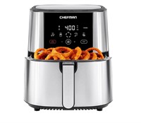 WH943: Chefman Turbo Fry Stainless Steel