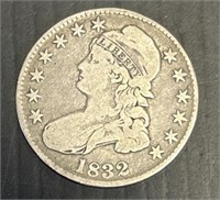 1832 Liberty Half Dollar US Coin