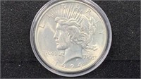 1924 Silver Peace Dollar better grade