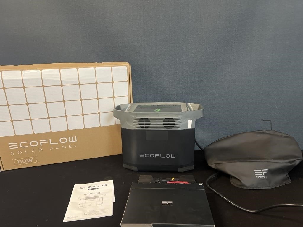 NEW EcoFlow Delta Portable Solar Generator