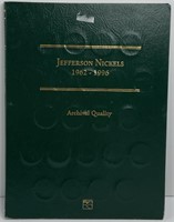JEFFERSON NICKELS COLLECTION IN BOOK