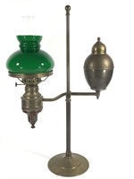 Bradley & Hubbard Style Oil Desk Lamp