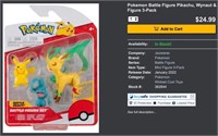 RETAIL: $24.99 Pokemon 3-Pack