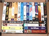 box lot 65-70 VHS movies