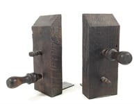 Jorgensen Clamp Style Wood Bookends