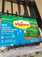 Vigoro 38"×29" Empire Fence Panels 4pk