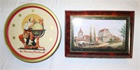 large tins Norman Rockwell & fancy