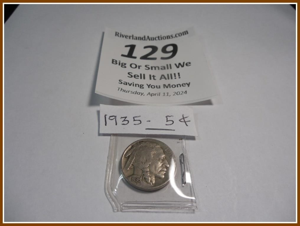 1935 BUFFALO NICKEL