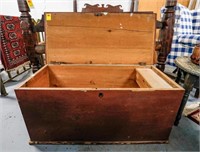 Primitive Wooden Blanket Chest