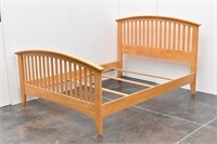 Contemporary Wood Queen Size Bed