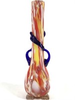 "End of the Day" Hand Blown Art Glass Vase
