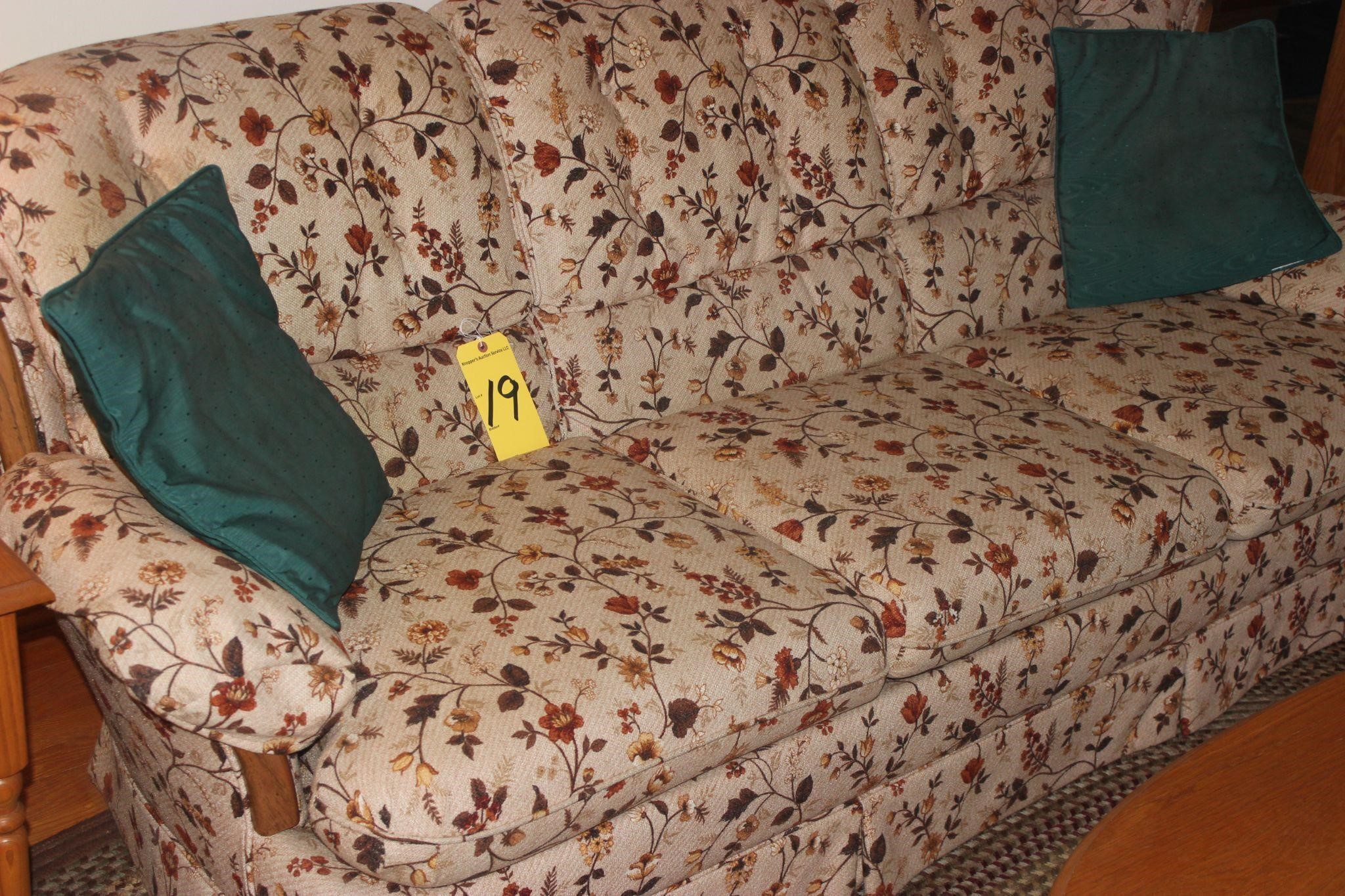 Sofa w/ matching chair