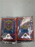 1992 Sealed Upper Deck Collectors Packs