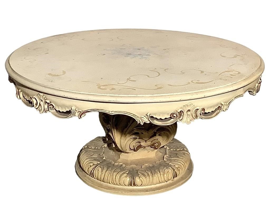 Italian Baroque Style Painted Coffee Table