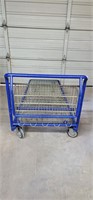Blue Utility Cart/Basket