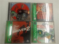 4 regular PlayStation games