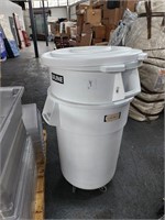 ULINE 55 GALLON CANS WITH LIDS