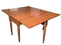 Excellent American Cherry Drop Leaf Table
