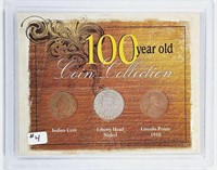 100 year old coin collction