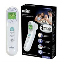 Braun 3-in-1 Digital No Touch Thermometer  Suitabl