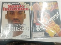 2000 and 2003 Kobe Bryant sports illustrated