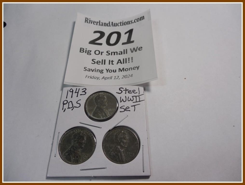 APRIL 2024 COIN AUCTION