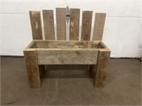Wooden Flower Pot bench