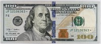 **STAR NOTE** US $100 FEDERAL RESERVE BANK NOTE