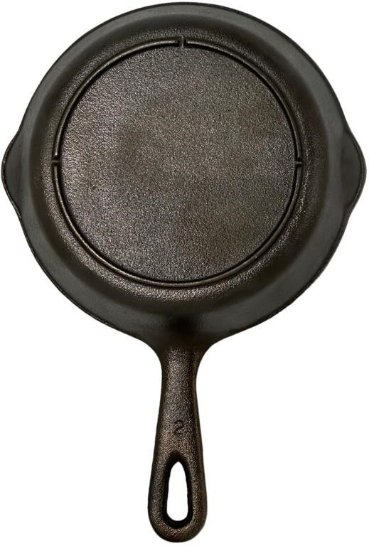 #2 3 -Notch Cast iron Skillet.