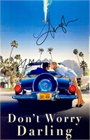 Autograph COA Don't Worry Darling Photo