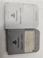 Playstation Memory Cards