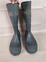 Servus Men Steel Toe Rubber Boots Sz 12