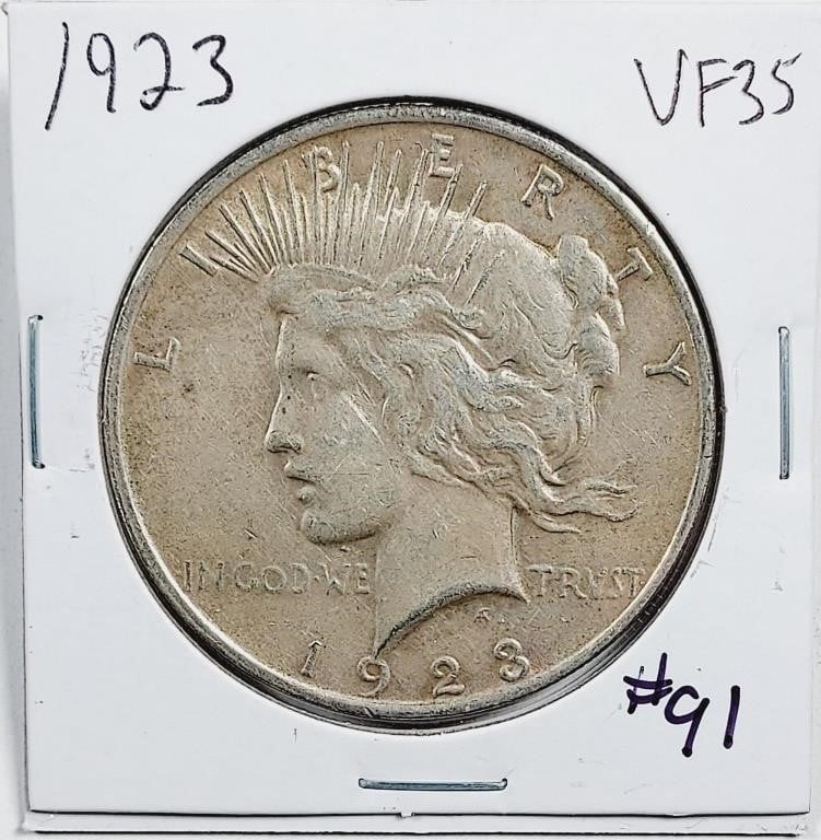 April 20th.  Consignment Coin & Currency Auction