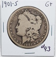 1901-S  Morgan Dollar   G