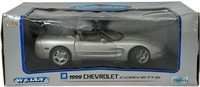 Welly 1999 DieCast Chevrolet Corvette 1:18 Scale.