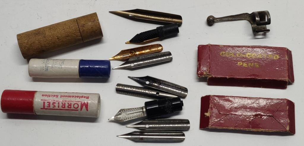 Old Time Pen Nib Collection