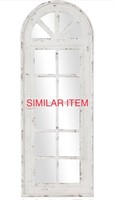 1PC HANGING PANELED MIRROR FAUX DOOR $169