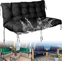(Khaki) Porch Swing Cushions  Waterproof Bench Cus