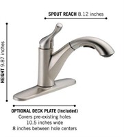 Pull-Out Sprayer Kitchen Faucet In Stainless