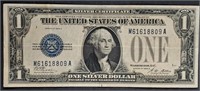 1928-A  $1 Silver Certificate "Funnyback"  VF