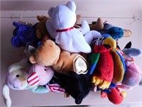 Ty beanie babies, about half have tag protectors